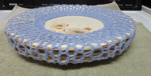 blocking over a stack of plates for the deeper tam version