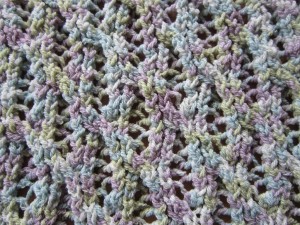 Cables and Lace in Lacy Maizy